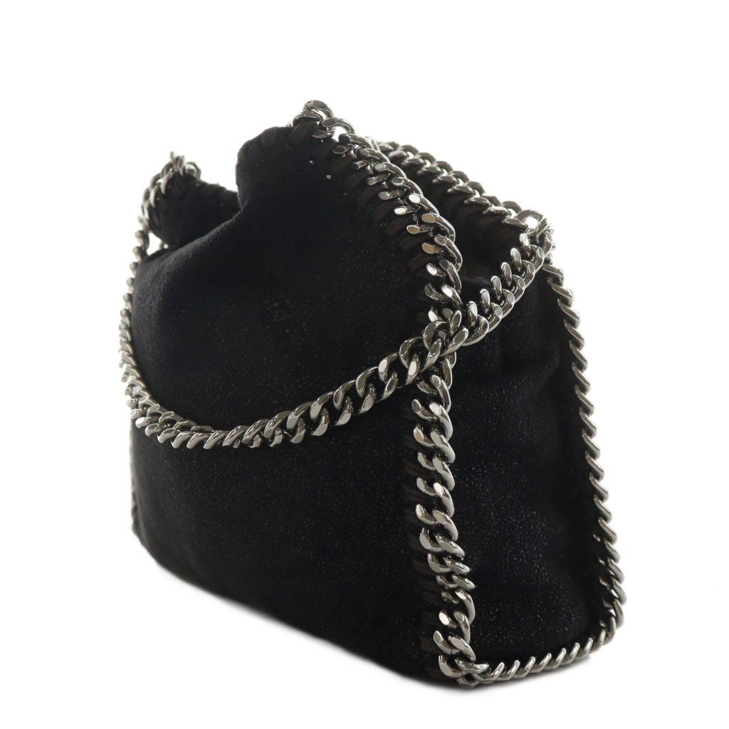 ステラマッカートニー ファラベラタイニー　ブラック　チェーンブラック STELLA McCARTNEY（ステラマッカートニー）の「FALABELLA Tiny