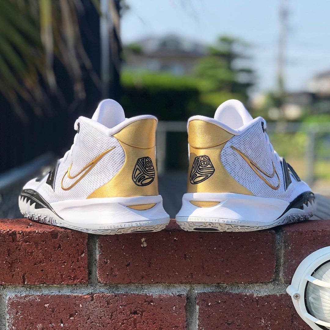 ⭐️未使用品ナイキ カイリー 7 ホワイト ゴールド 24cm 楽天市場】【お取り寄せ商品】NIKE KYRIE 7 METALLIC GOLD
