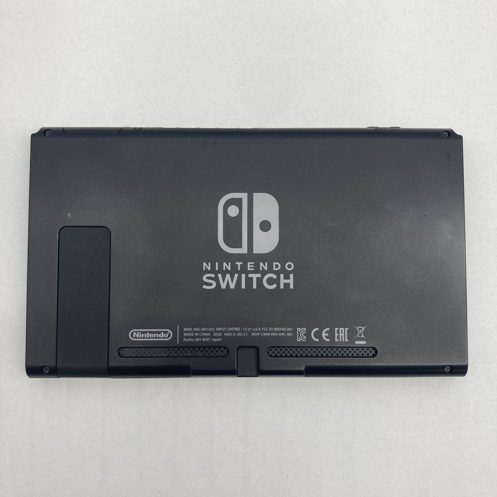 04w1044〓【ゲーム】Nintendo Switch本体 HAC-001(-01) 【任天堂/グレー/ニンテンドースイッチ/テレビゲーム機/動作確認済み】  中古品 - メルカリ