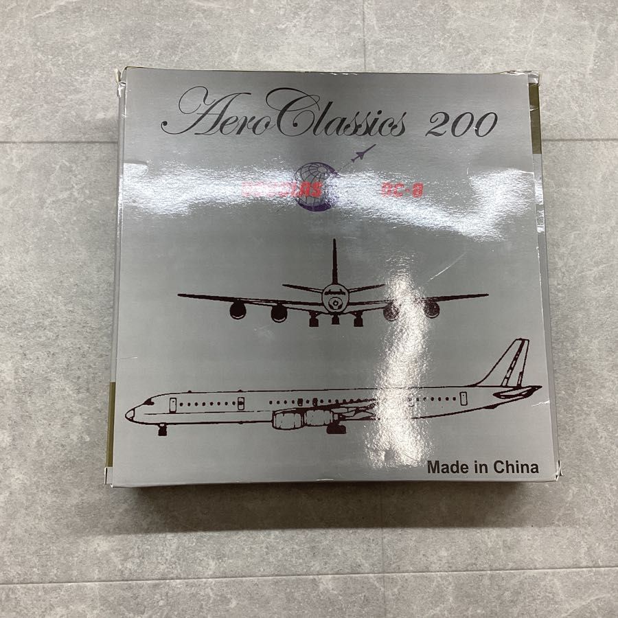 Aero Classics 200 アエロクラシックス200  DOUGLAS DC-8 JA8041 1/200スケール Japan Airlines JAL Douglas DC-8-61 JA8041 die-cast Aero200