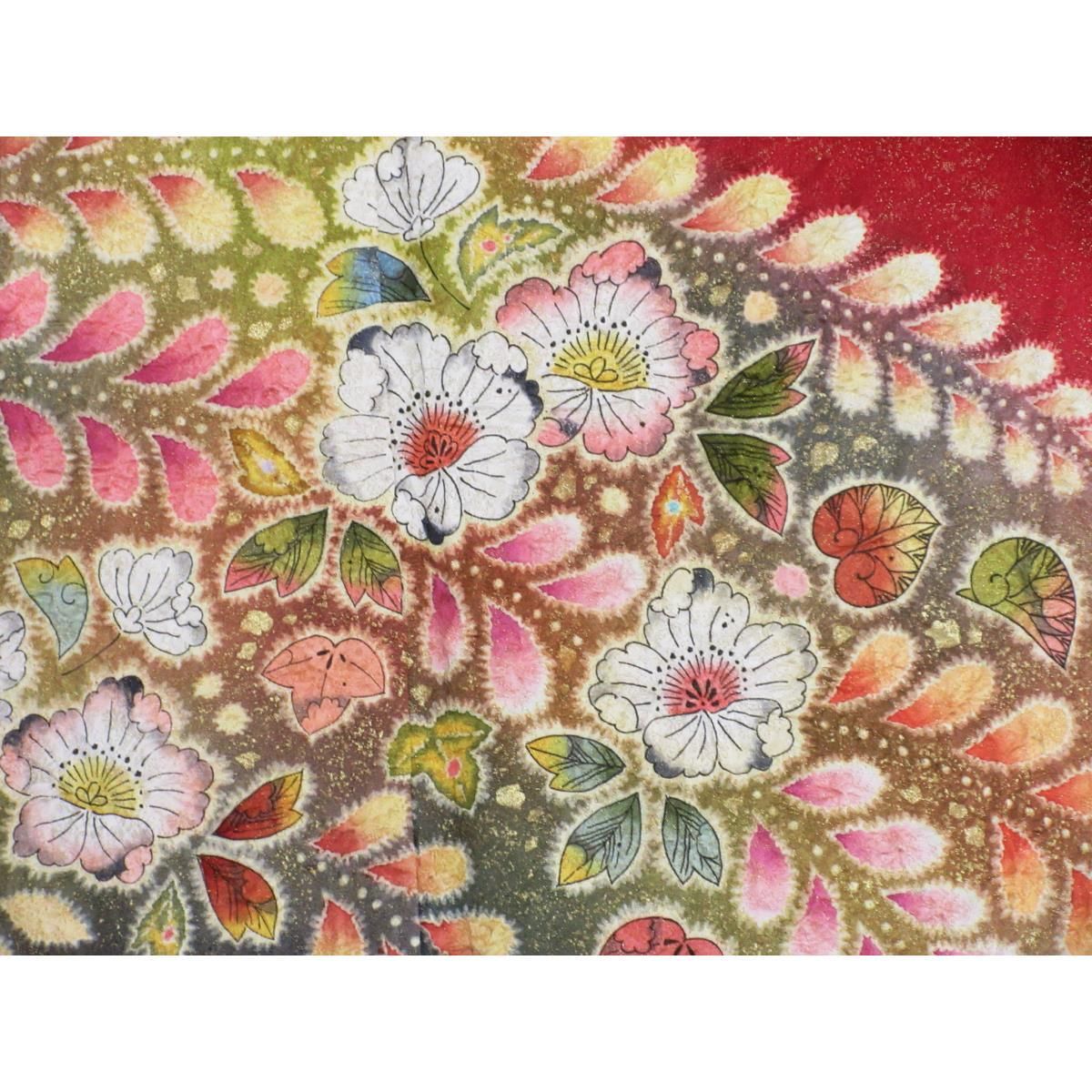 振袖 翠山工房 振袖 豪華 桐屋 翠山工房 金通し 絞り 金彩 紋