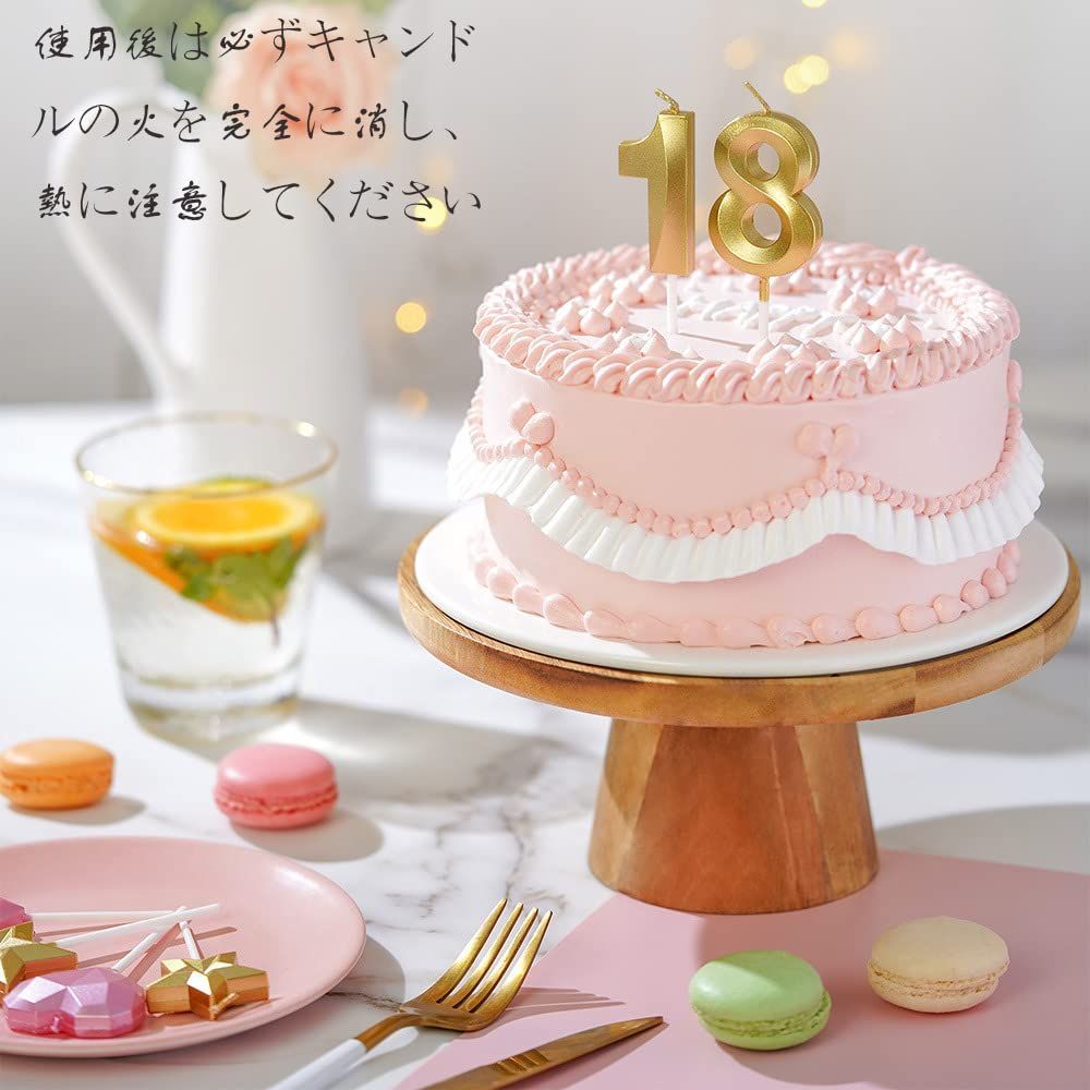 人気商品】数字 おしゃれ バースデーキャンドル お誕生日キャンドル 3D 装飾 ろうそく 記念日をお祝いしましょう ケーキナンバーキャンドル 誕生日  ウェディングパーティー 卒業パーティー YIXINLYMY ピンク(番号8) - メルカリ