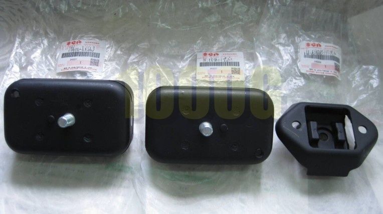 スズキ純正 SUZUKI 超 品 ジムニー JB23W エンジンマウント 1台分 3個セット 2004 10-2018 4 K6AT JB23