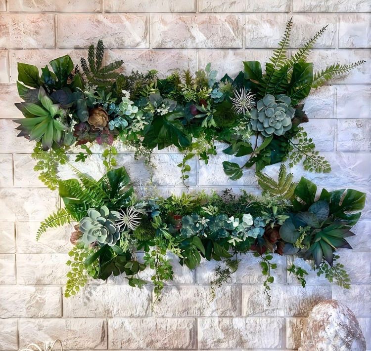 光触媒 人工観葉植物 ウォールグリーン フェイクグリーン 壁掛け