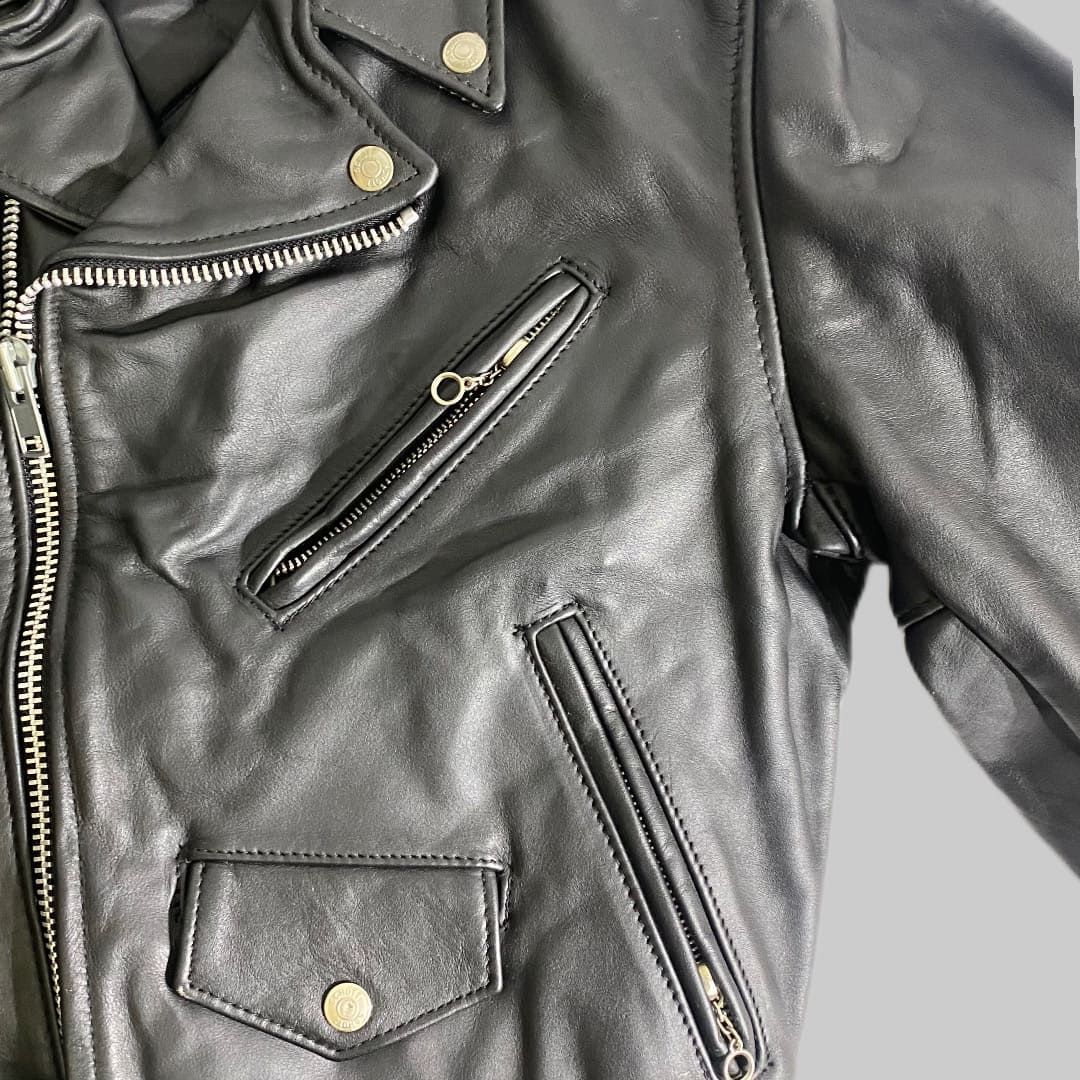 SCHOTT 618 ヴィンテージ レザー ダブル ライダース 80s 90s MADE IN