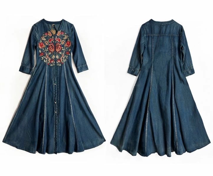 大きいサイズ レトロワンピース