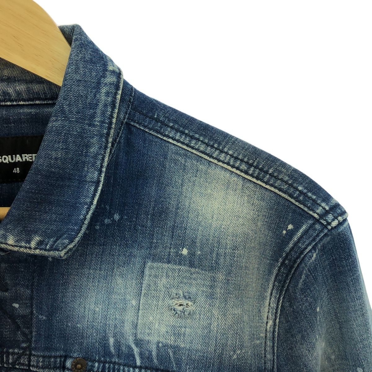 DSQUARED2 / ディースクエアード | SPLATTER DENIM JACKET ペンキ加工