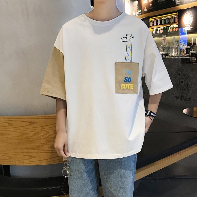 Tシャツ 夏服 メンズ レディース 半袖 おしゃれ 10代/20代/30代 韓国 ブランド 無地 半袖tシャツ かわいい 上下セット Tシャツ 夏服 メンズ レディース 半袖 おしゃれ 10代/20代/30代