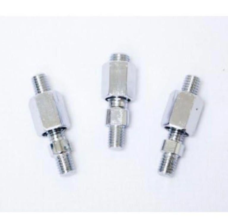 クロームフレイムカスタムリアビューミラーfor クルーザーチョッパー