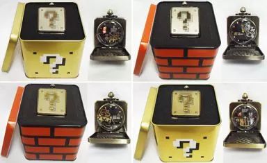 腕時計 懐中時計 キャラクター 全4種セット ハテナブロックポケットウォッチ Part2 スーパーマリオブラザーズ