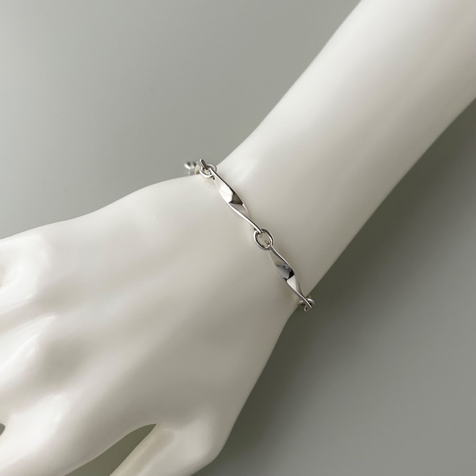 ジョージジェンセン 希少 トグル ブレスレット チェーン 283B AG925 ヴィンテージ Georg Jensen - メルカリ