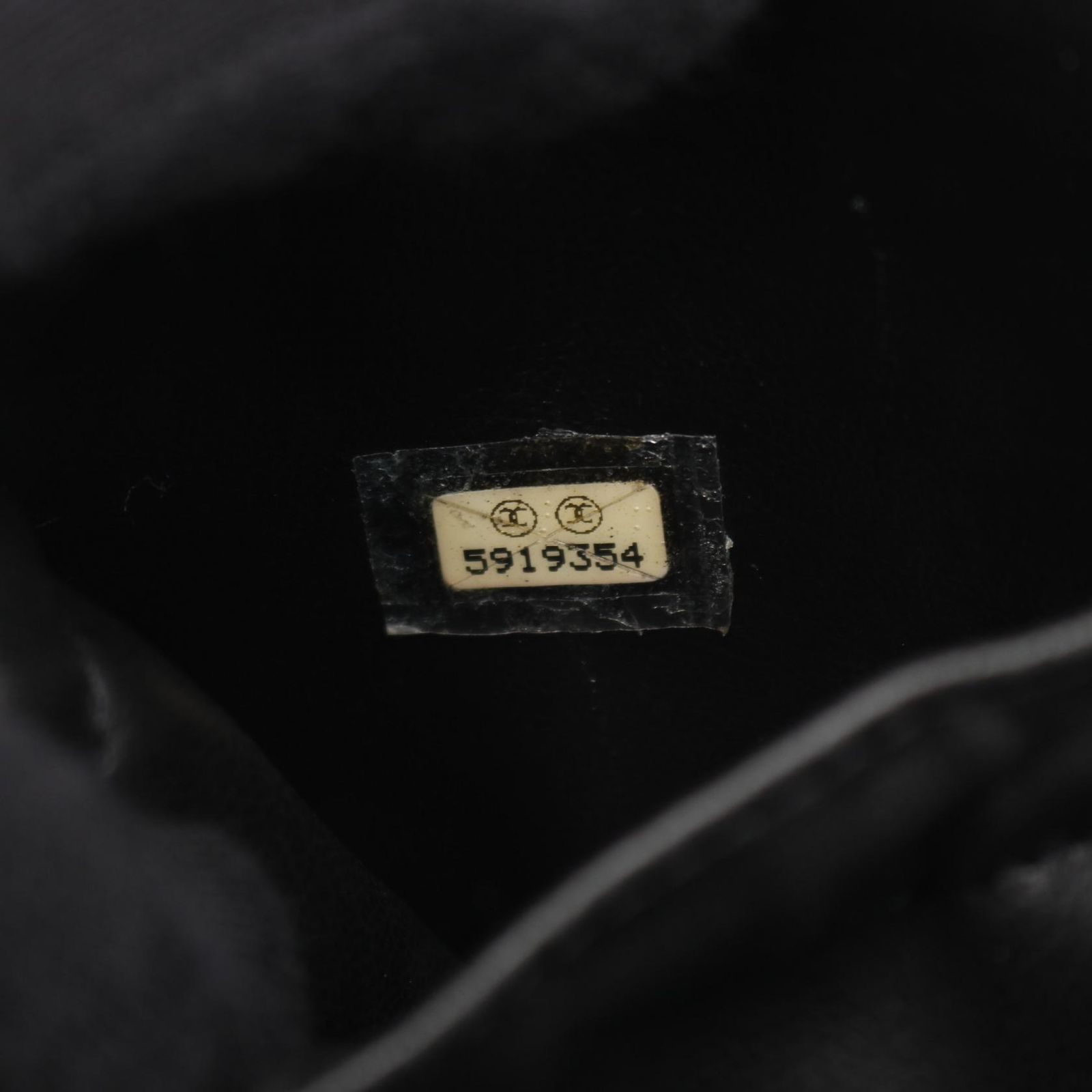 シャネル CHANEL ハンドバッグ ココマーク A01998 ブラック カーフ  