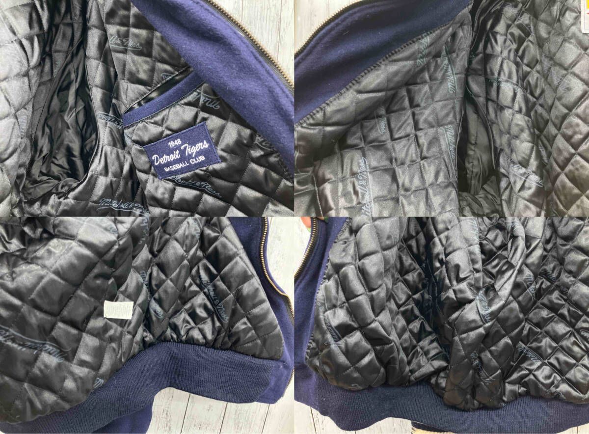 引き立つ COOPERSTOWN Mitchell-ness スタジャン サイズ52 ネイビー