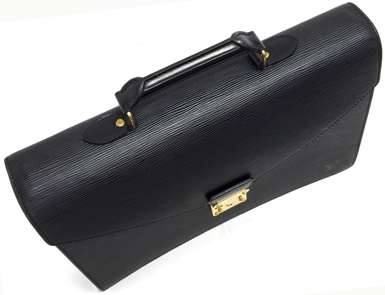 ブリーフケースルイヴィトンエピコンセイエブラック