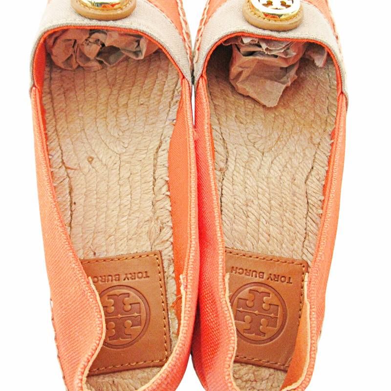 トリーバーチ TORY BURCH 美品 エスパドリーユ スリッポン