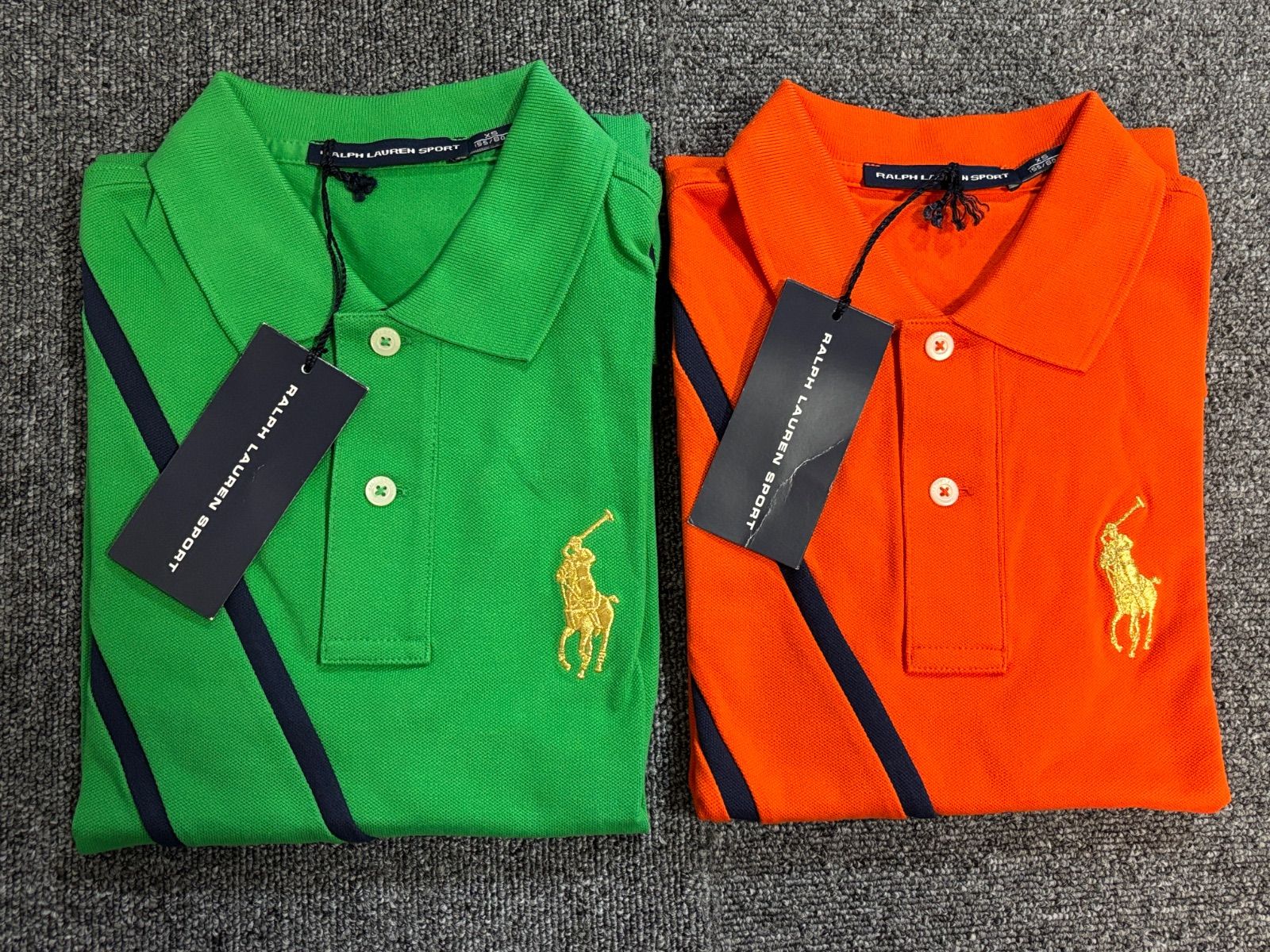 今期　RALPH LAUREN　パイル地　ポロシャツ　未使用 今期 RALPH LAUREN パイル地 ポロシャツ 未使用