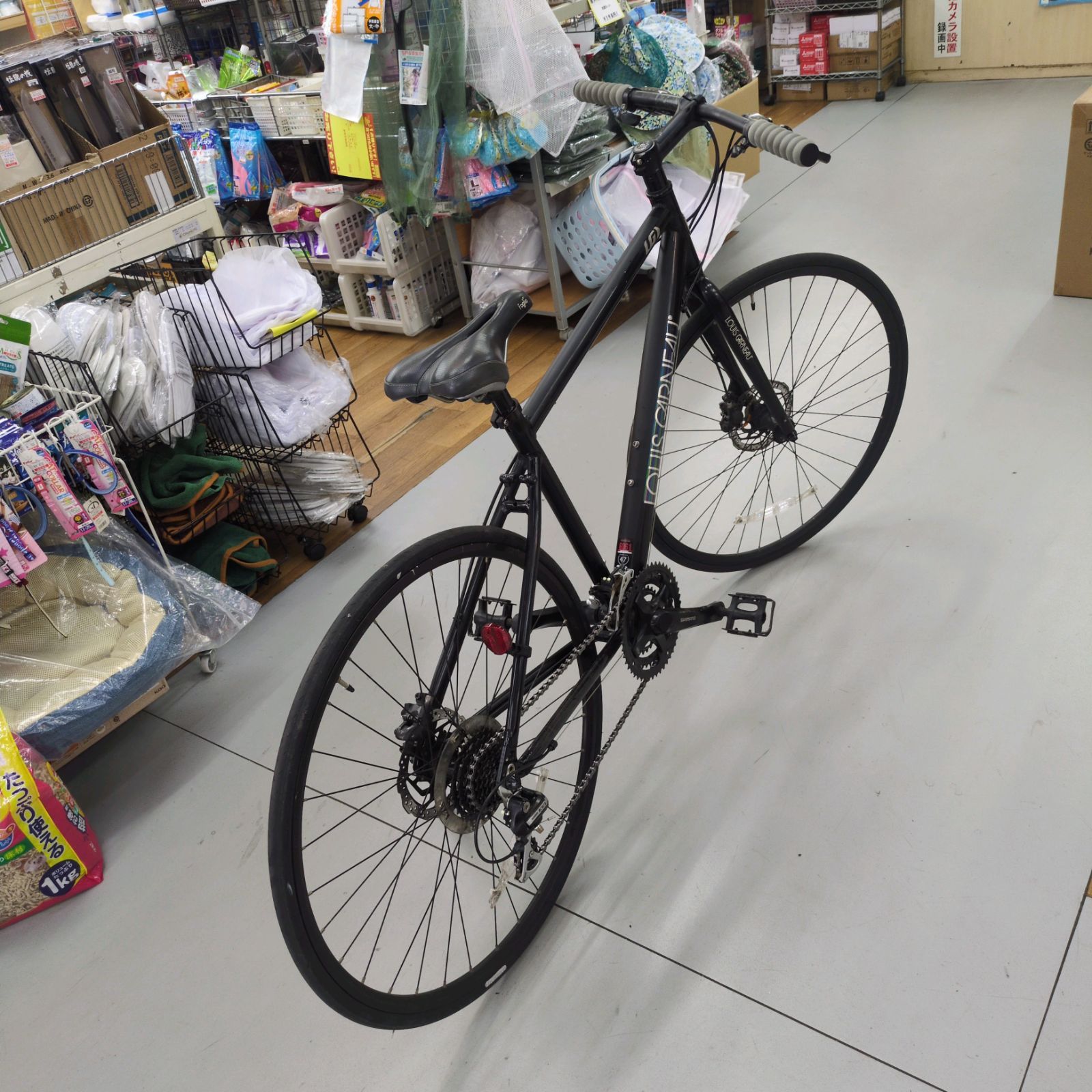 J503 ★小キズ使用感★クロスバイク★ルイガノ★SETTER9DISK★3✕8段★700✕28C J503 ☆小キズ使用感☆クロスバイク☆ルイガノ☆SETTER9DISK☆3✕8段