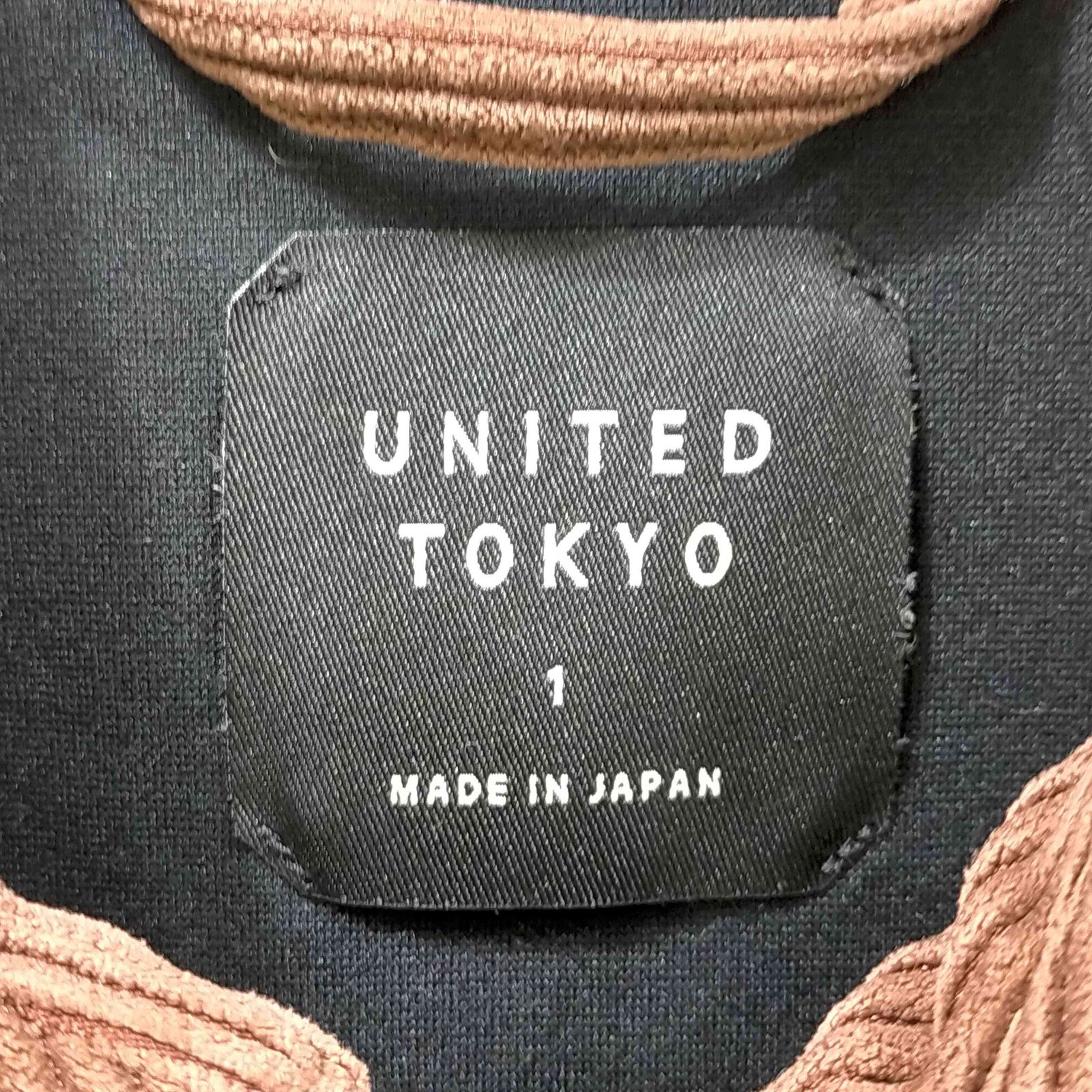 ユナイテッドトウキョウ UNITED TOKYO サクソニアブルゾン ウール 