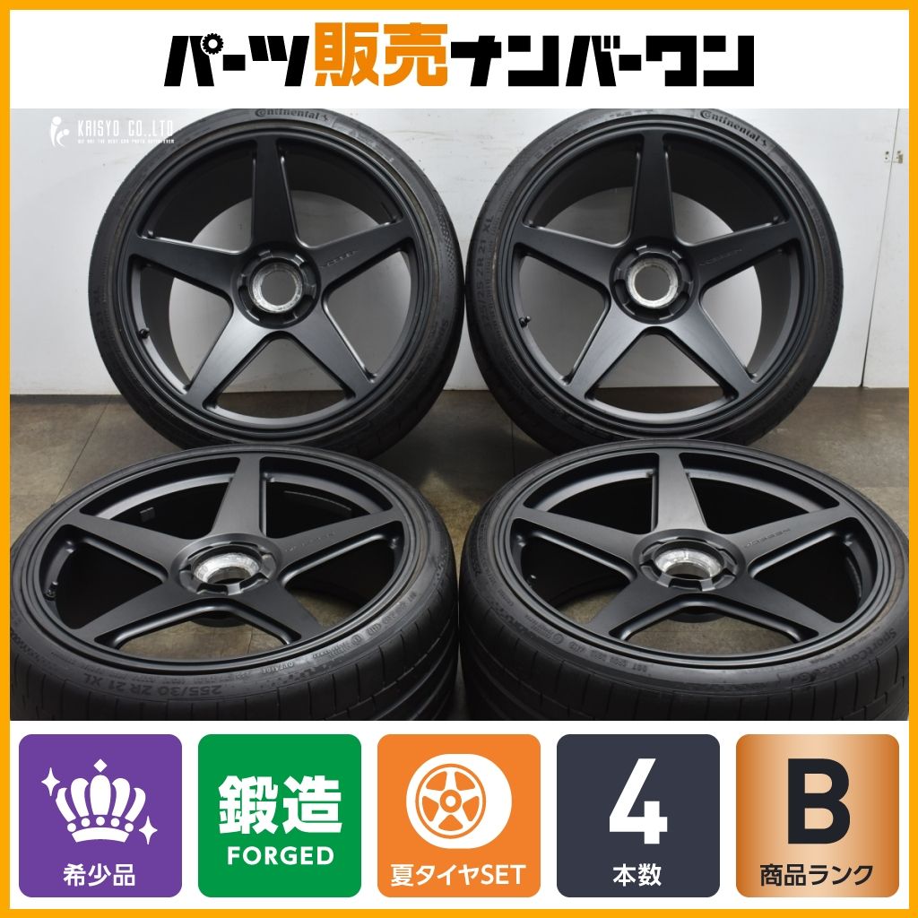 【鍛造】VOSSEN GNS-1 21in 9.5J +43 12.5J +59 センターロック コンチネンタル 255/30R21 325/25R21 992 991 911 カレラ4 GTS Carrera