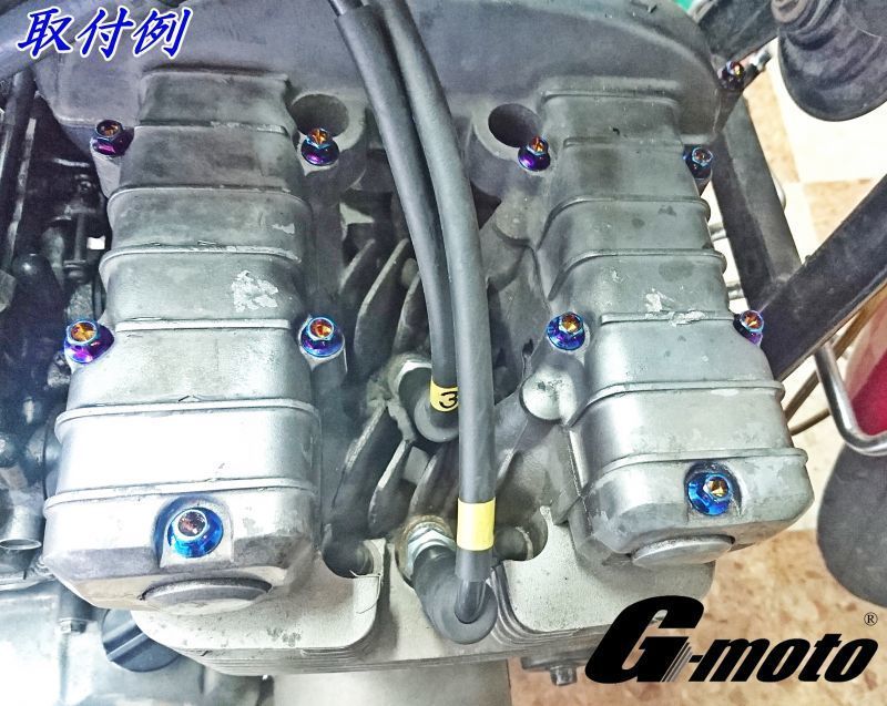 ゆ｣ ZEPHYR 400 ゼファー 専用 エンジンヘッドカバーボルト