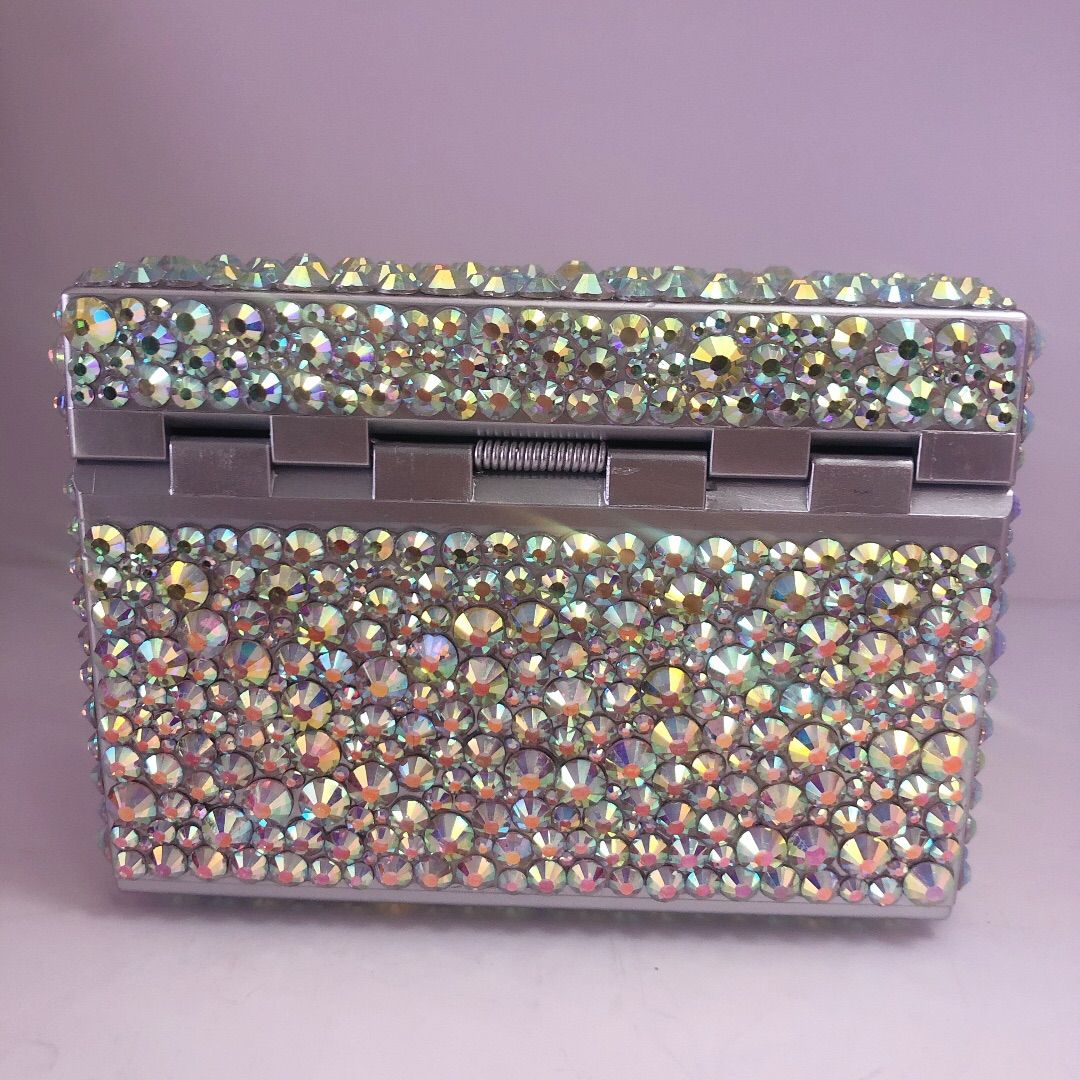 ヒートスティックケース デコ オーロラ ガラスストーン アイコス