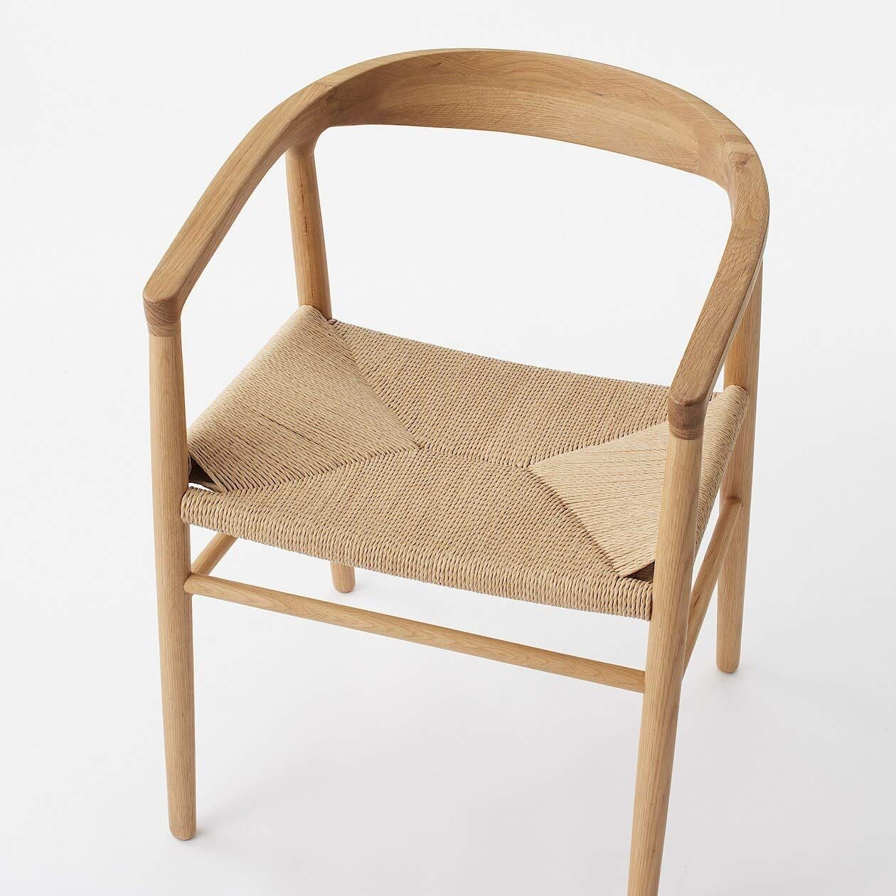 たまころり様 専用】無印良品 オーク材アームチェア 旧モデル