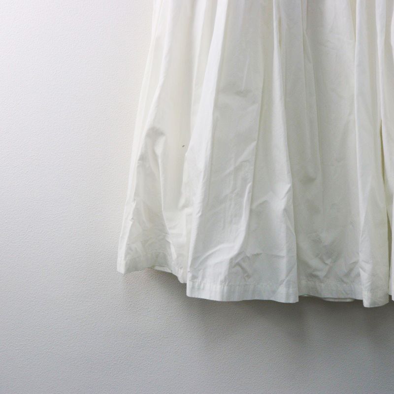 R&D.M Co. アイボリー フレアスカート OLDMAN'S TAILOR / R&D.M.Co