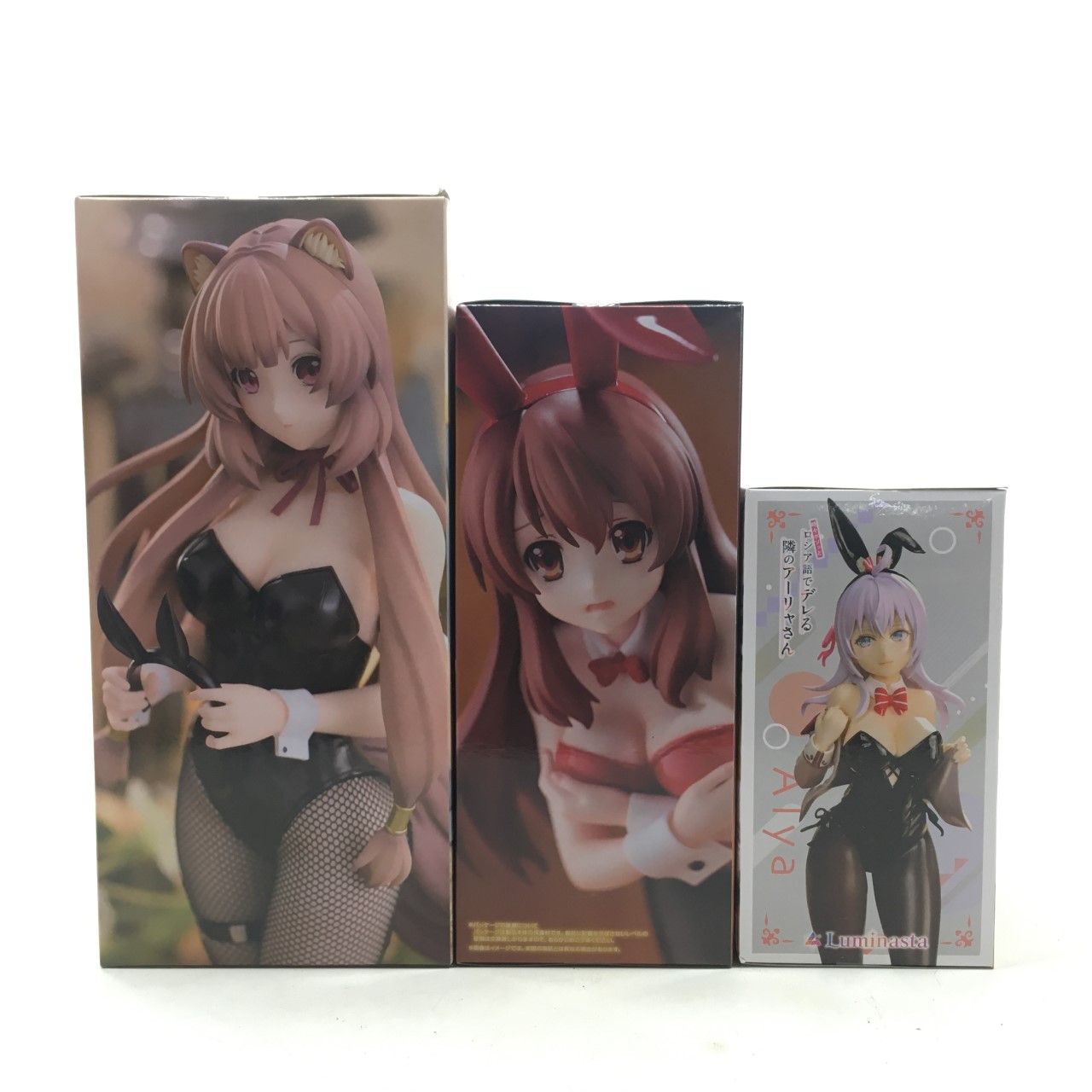 01w-3671 〇 未開封品 フィギュア 3点セット 時々ボソッとロシア語で 