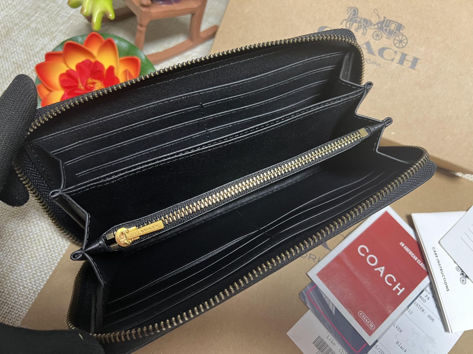 ◆◇コーチ COACH 財布 ペブルド レザー ラウンド ファスナー 長財布◇◆