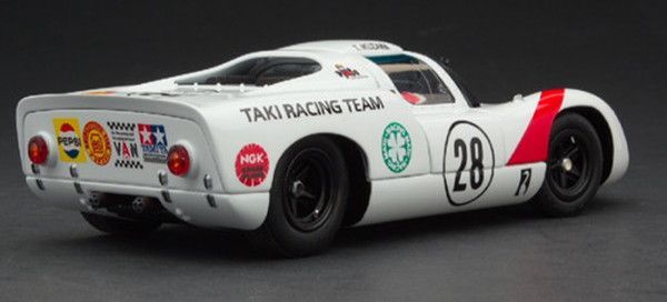 新品 EXOTO 1/18 ポルシェ 910 1968年 日本GP #28 生沢徹 完成品