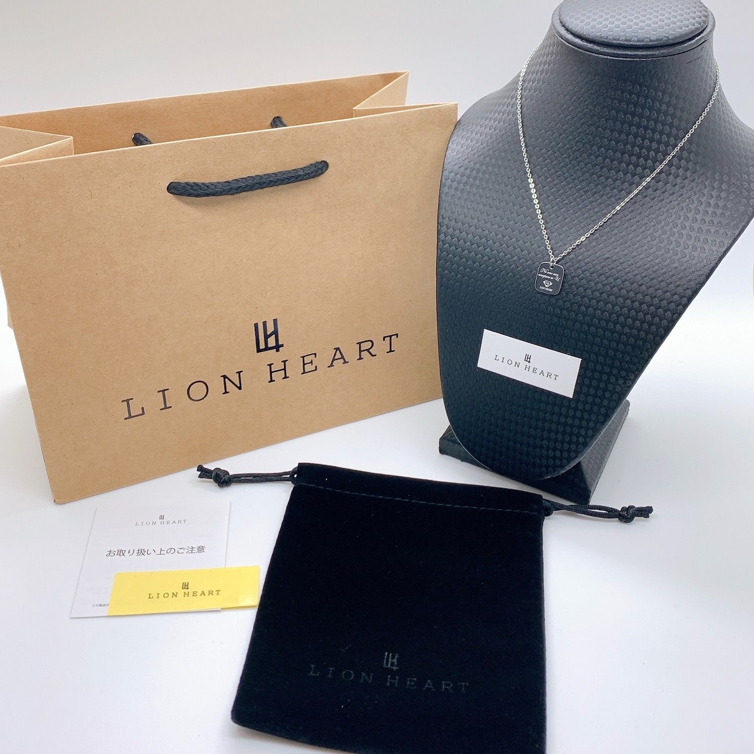 入荷中 LION HEART ライオンハート ネックレス ユニセックス 04N157S