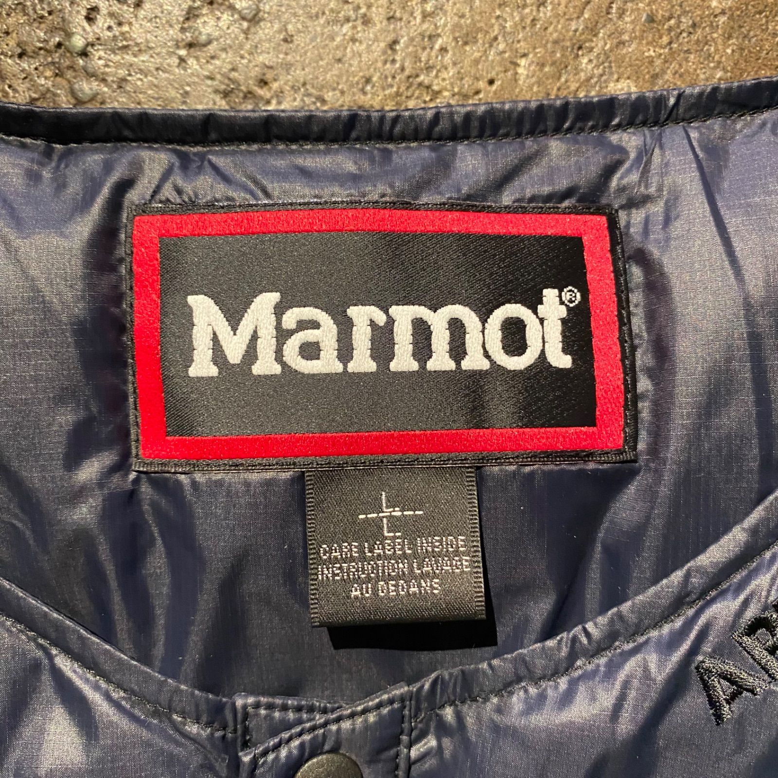 STABRIDGE × Marmot 750FP DOWN T-SHIRT ”mid night” スタブリッジ