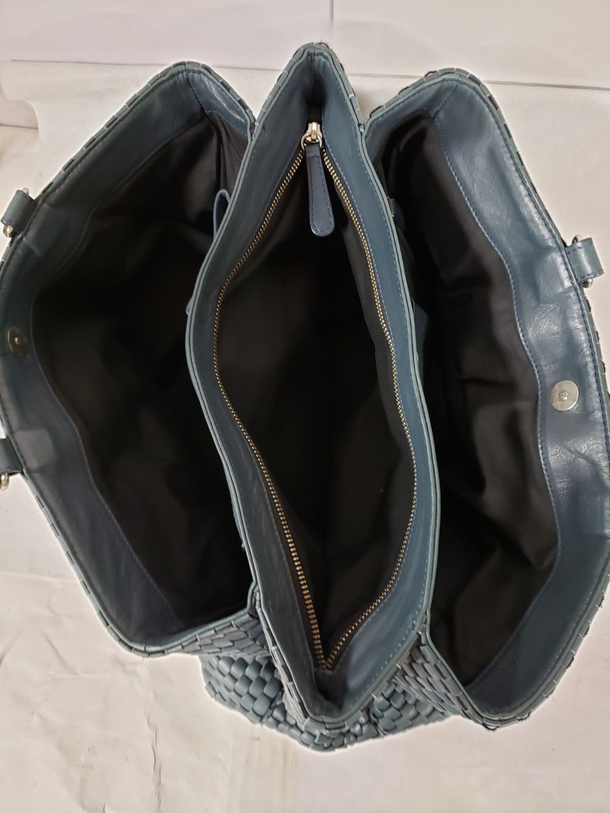 【美品】Bruno Parise Italia ブラックトートバッグ Bruno Parise Italia 編み込みト－トバッグ - メルカリ