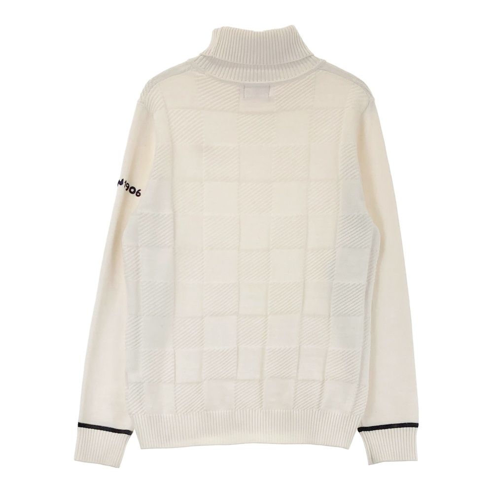 ニューバランス ゴルフ タートルネックセーター【ホワイト/５】新品！ ニューバランス ゴルフ タートルネックセーター【ホワイト/5】新品