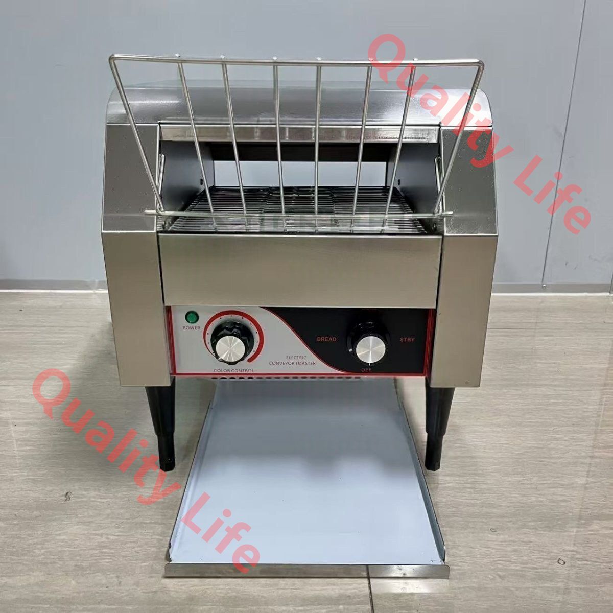 電動 コンベアトースター 業務用トースター 投入口幅約380mm 単相 100V|業務用|厨房機器