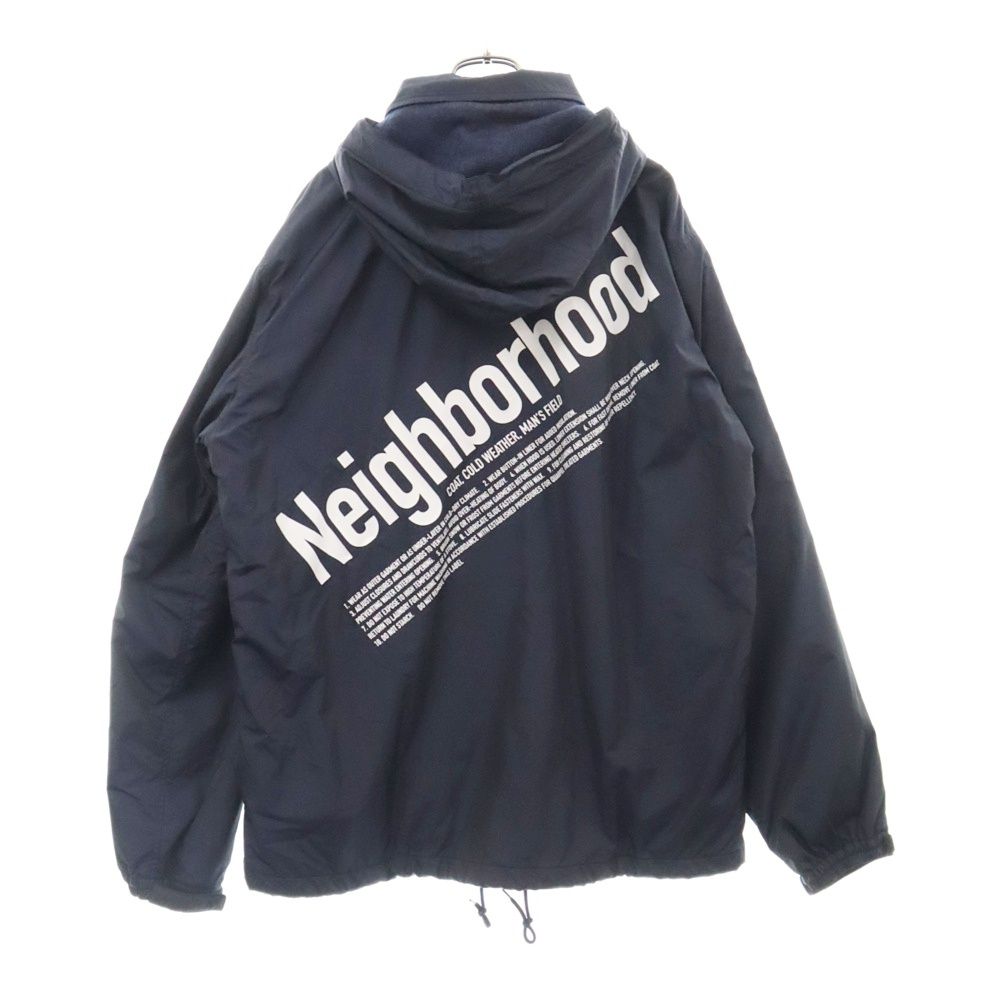 NEIGHBORHOOD. ネイビーナイロンジャケット フード付き 【公式通販】
