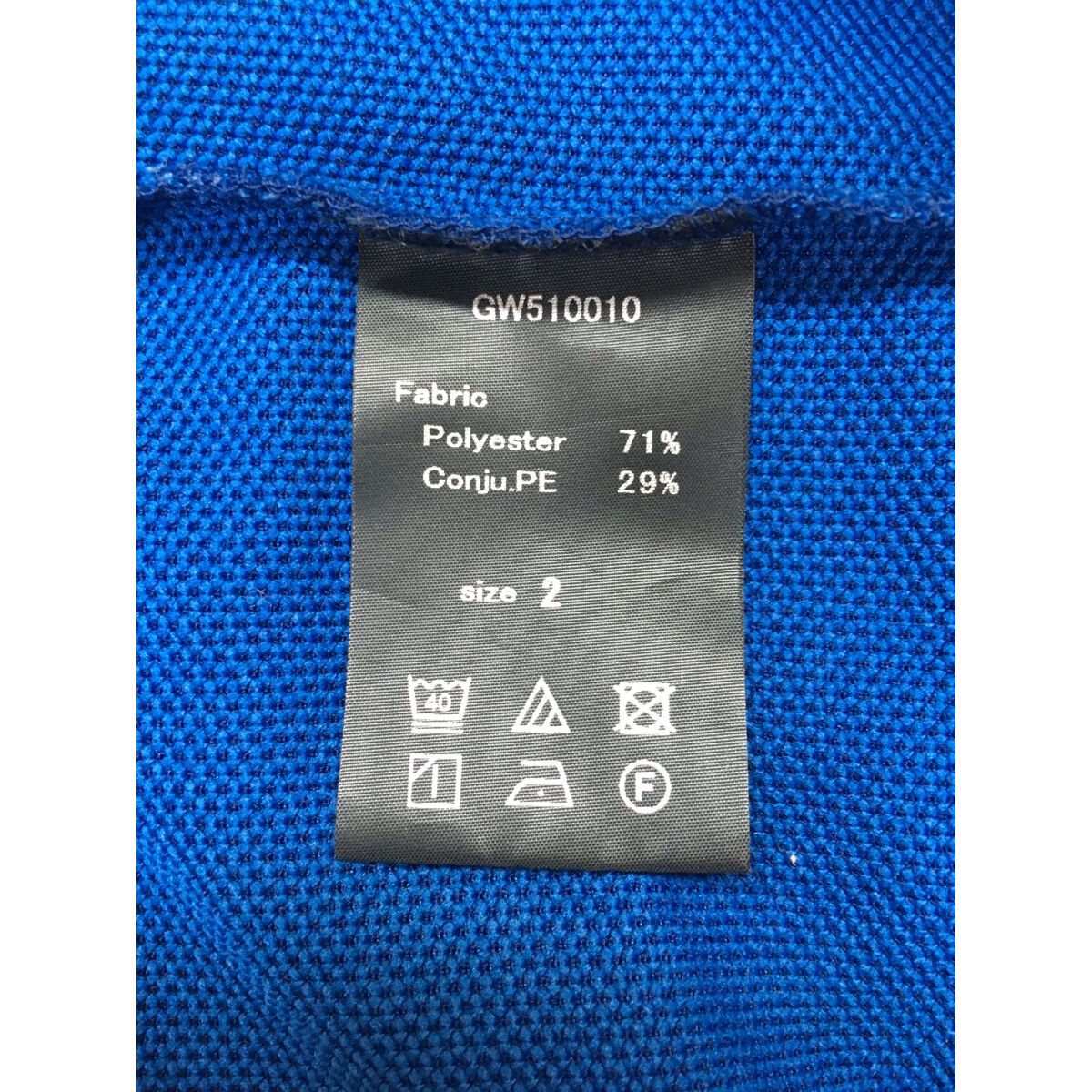 coco 中古 エルグワン HERG1 レディース ノースリーブ 2(L) 青 ブルー系 ポロシャツ スタンドカラー 中古 レディース エルグワン HERG1 ノースリーブ 2(L) 青 ブルー