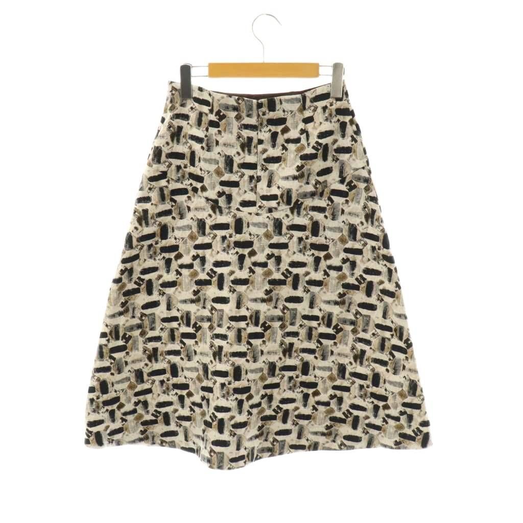 アナイ ANAYI 23SS オードトワレジャガード後ろ切り替えスカート 36