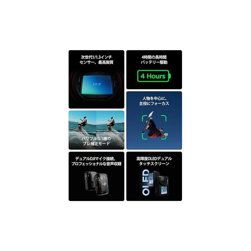 Osmo 両方向クイックリリース式折りたたみアダプターマウント 0