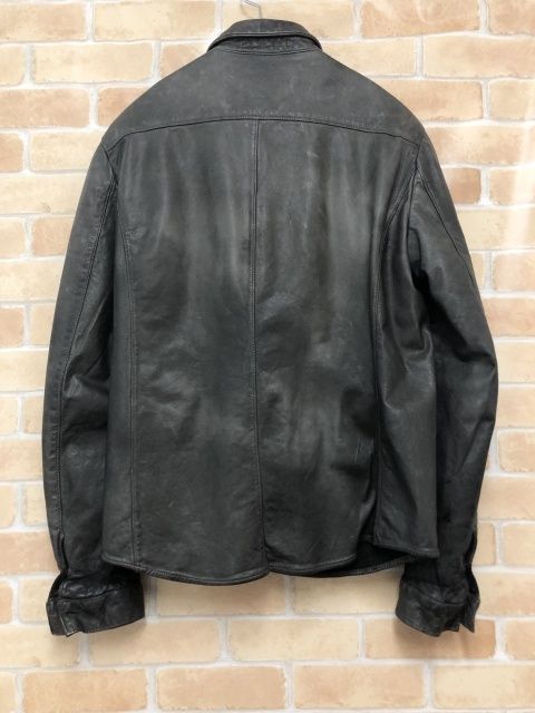 カルペディエム　レザー　ジャケット　シャツ 春レザーの最右翼！ 懐かしのカルぺディエムをいま あらためて着る