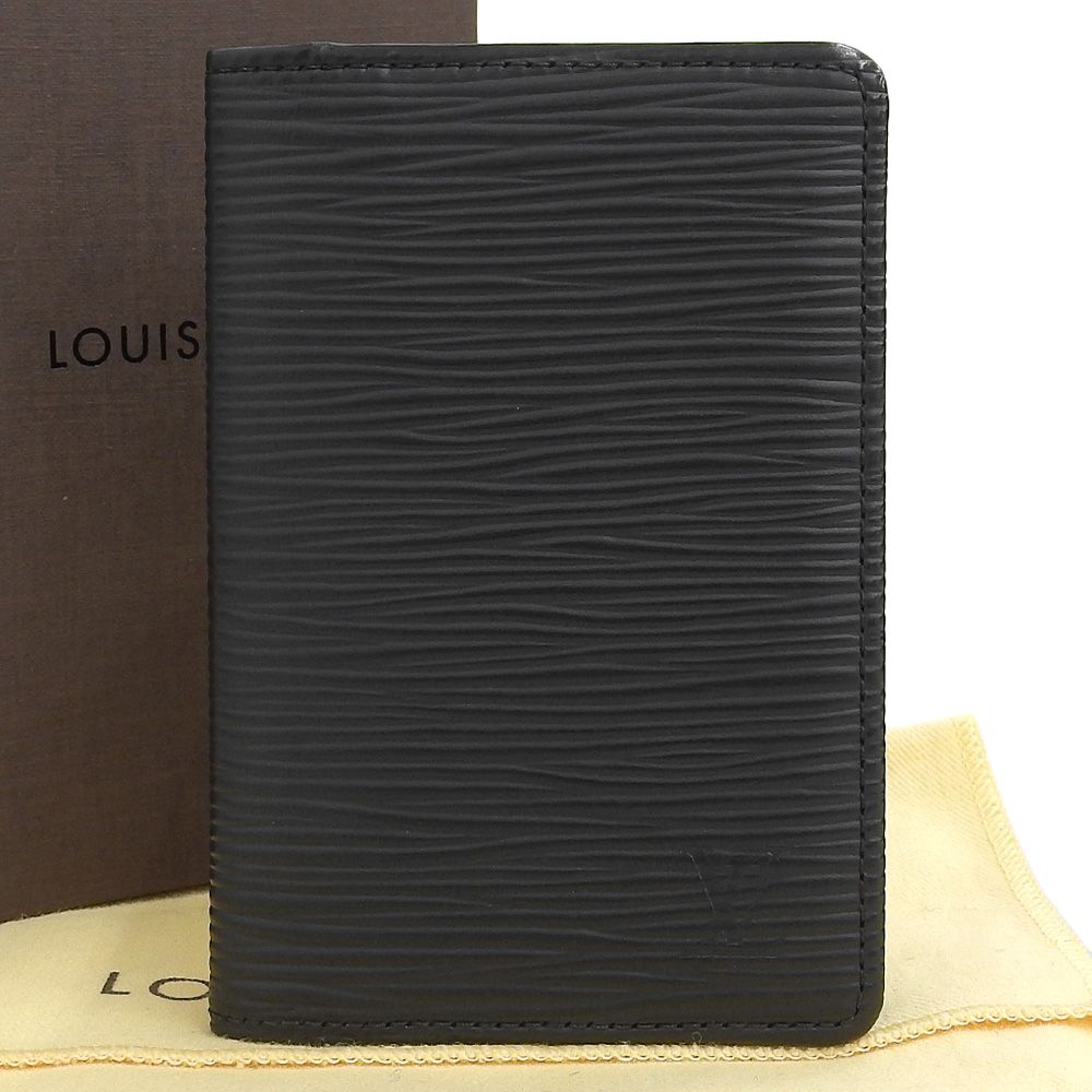 【本物保証】 希少 レア 箱・布袋付 超美品 ルイヴィトン LOUIS VUITTON エピ オーガナイザー ドゥ ポッシュ M63582 カードケース 定期入れ
