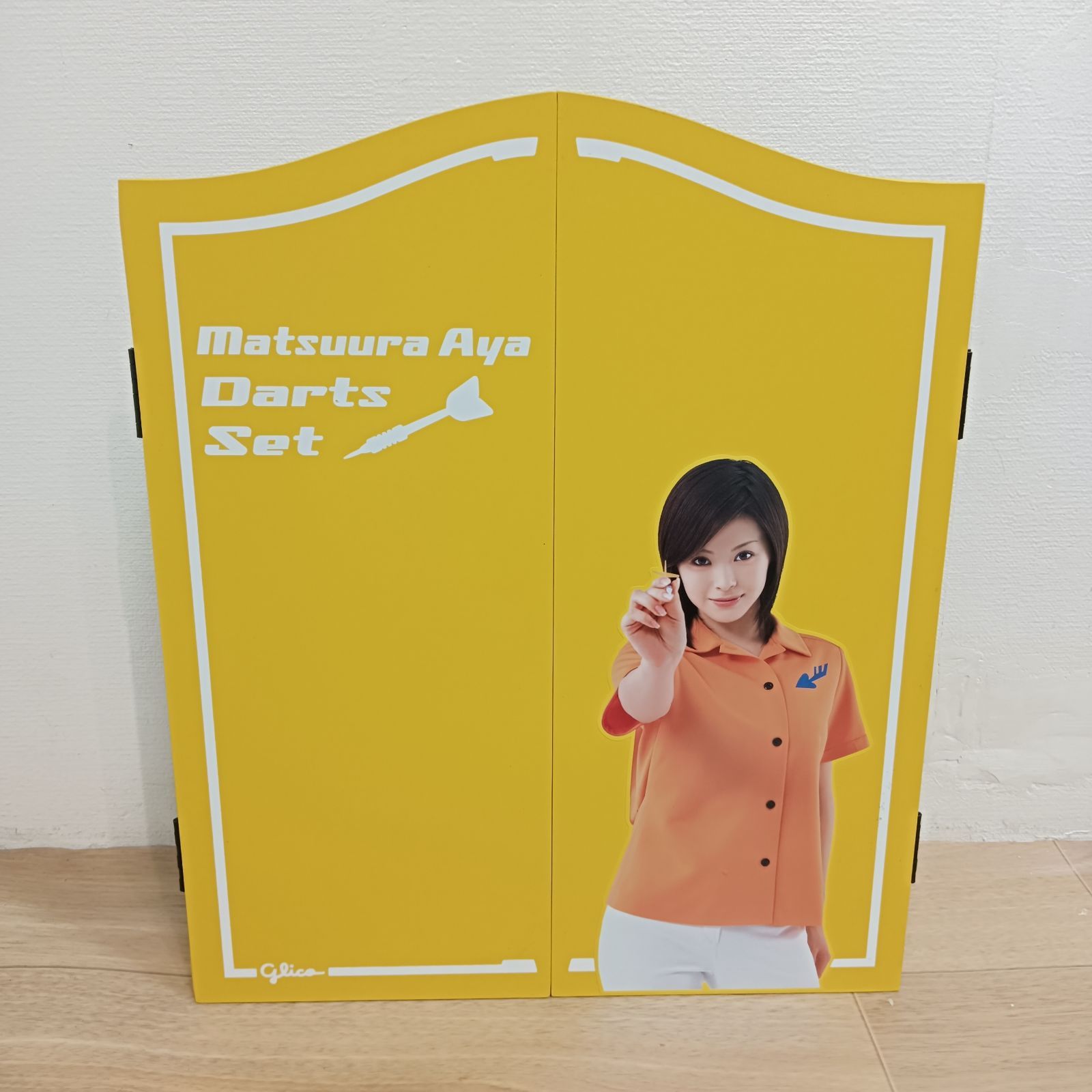 値下げ】グリコ オリジナルダーツセット 非売品 松浦亜弥 Darts set