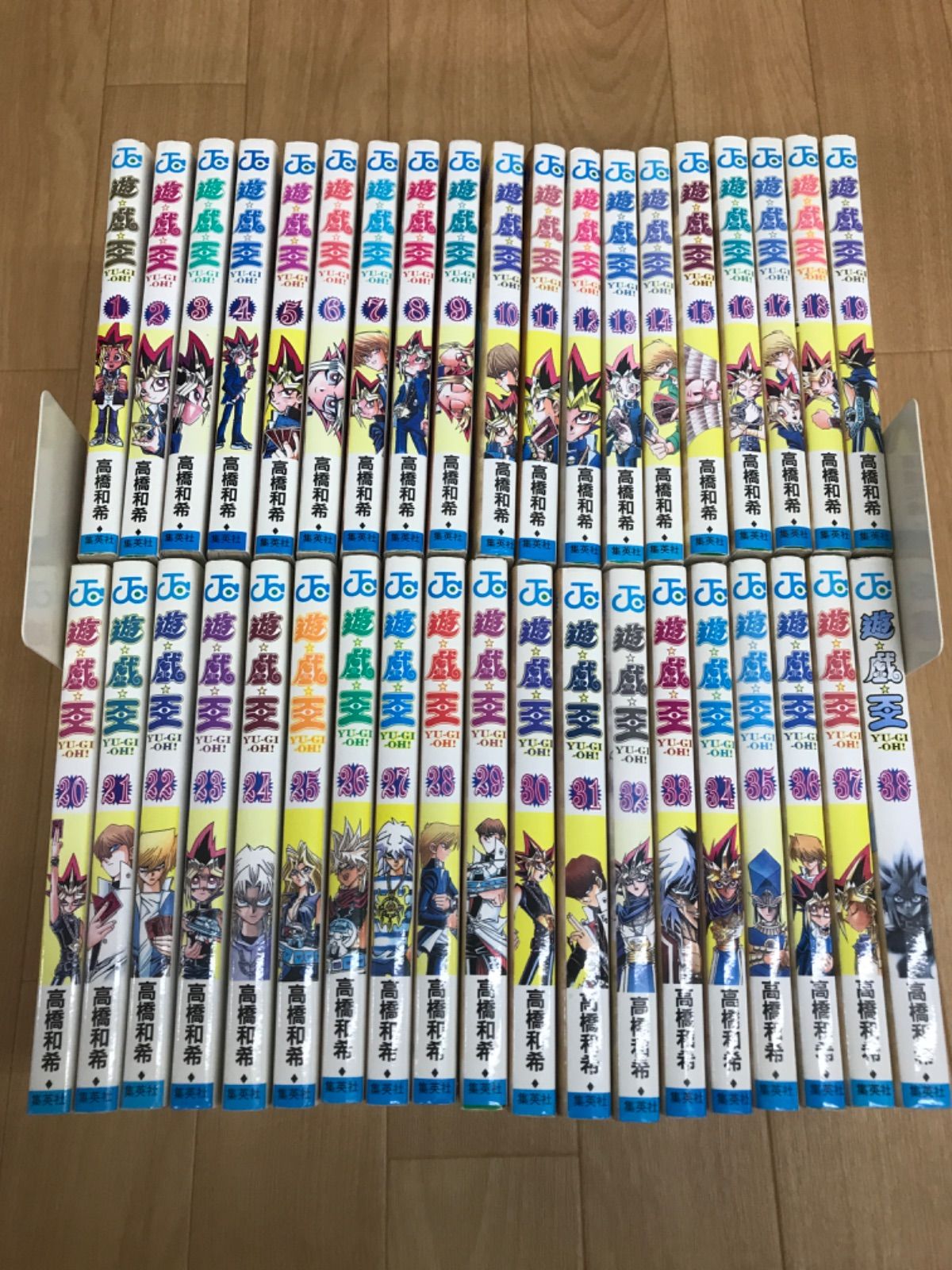 ☆遊戯王 1～38巻 コミック全巻セット 高橋和希 《ES21G