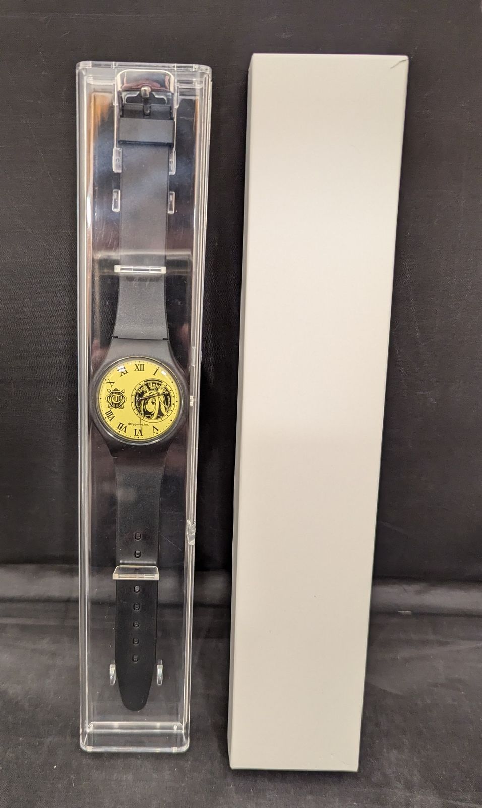 ウマ娘サントリーBOSS コラボ腕時計 Neo Universe 時計 黒/黄色