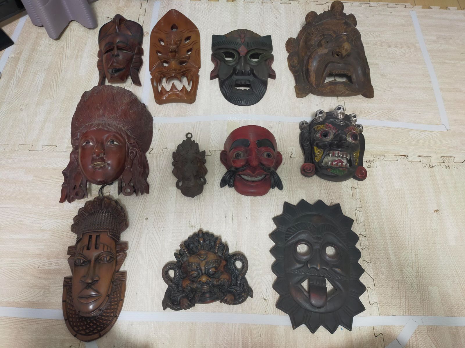 バリ 木彫り人形 バリ島木彫り人形 エスニック アジアン 雑貨 アジアン