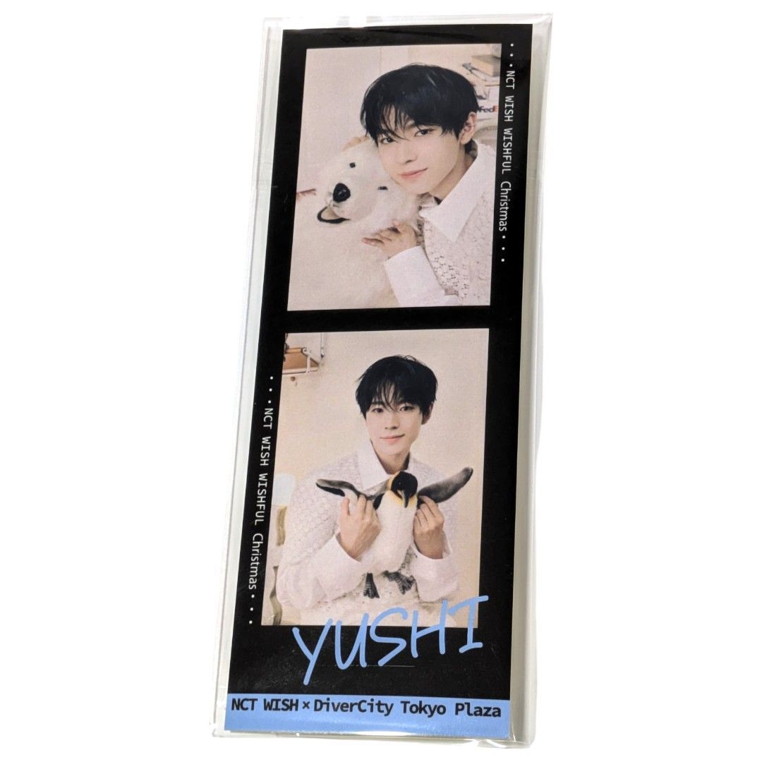 NCT WISH popup フォトカード デコステッカー ユウシ NCT WISH popup フォトカード デコステッカー ユウシ NCT WISH popup