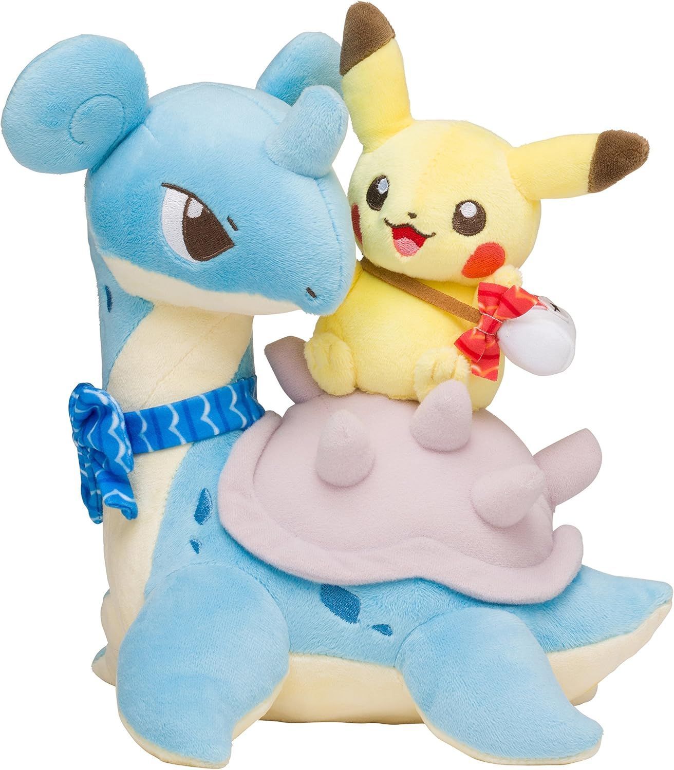 ポケモンセンターオリジナル ぬいぐるみ ラプラスに乗って 24×20×21 H×W×D ㎝