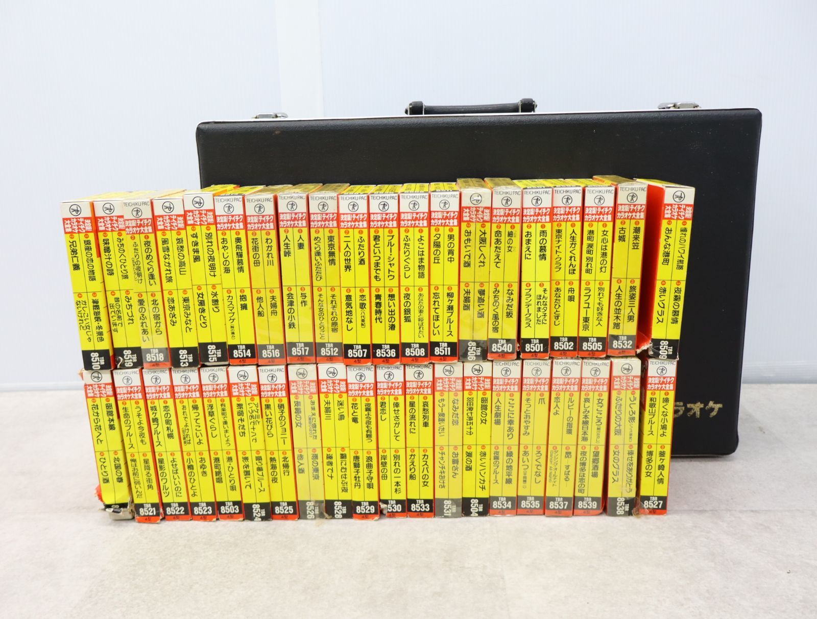テイチク カラオケ 1～8 ７枚セット テイチク テイチクカラオケdvdプレーヤー うたえもん カラオケ