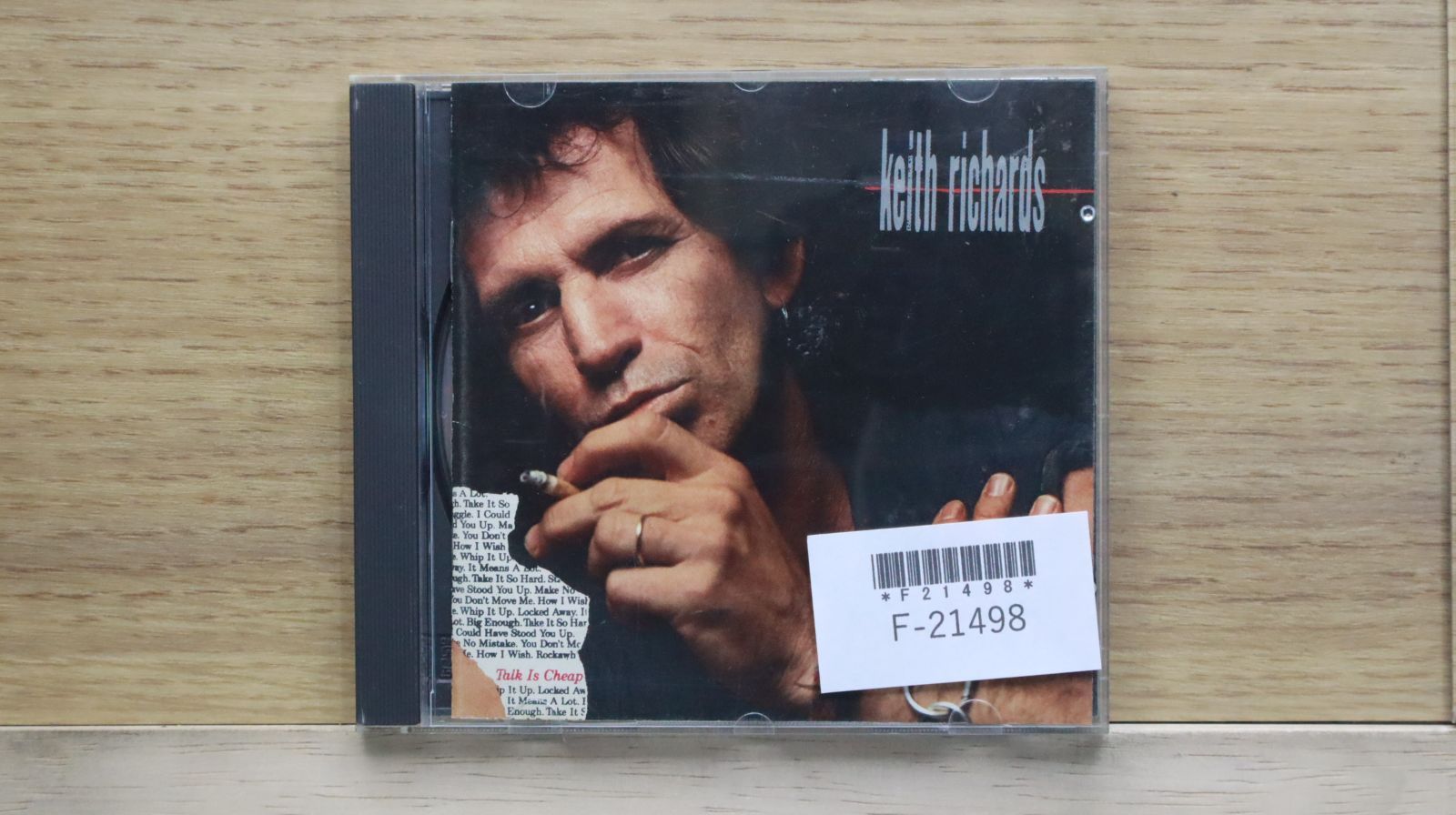 中古CD☆キース・リチャーズ/KEITH RICHARDS□ Talk Is Cheap