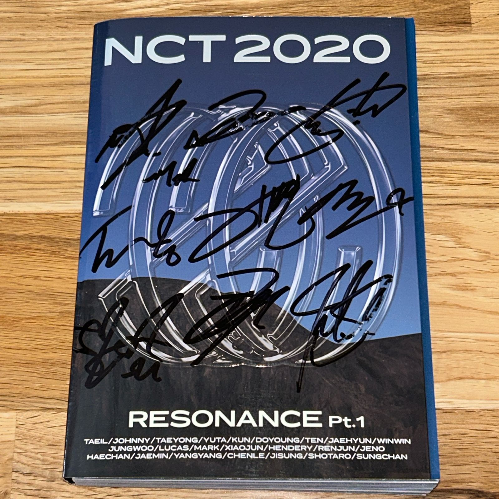 NCT127 直筆サイン「Resonance Pt.1」The Past ver.CD